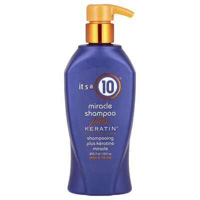 Шампунь Miracle Shampoo, Plus Keratin®, 10 fl oz (295.7 ml)