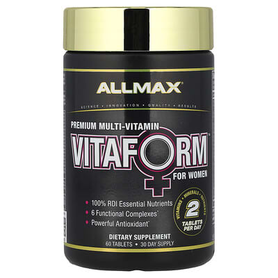 VITAFORM™, Premium Multi-Vitamin For Women, 60 Tablets
