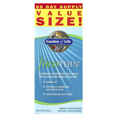 FucoThin®, 180 Softgels