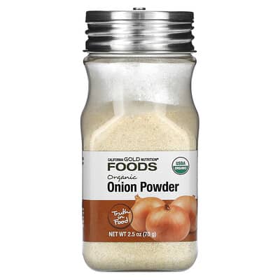 Foods, Organic Onion Powder, 2.5 oz (70 g)