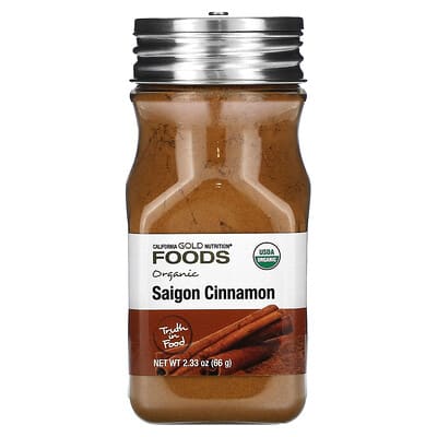 Корица сайгонская органическая, 2.33 oz (66 g)