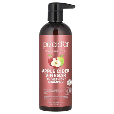 Apple Cider Vinegar, Thin2Thick™, Shampoo, 16 fl oz (473 ml)