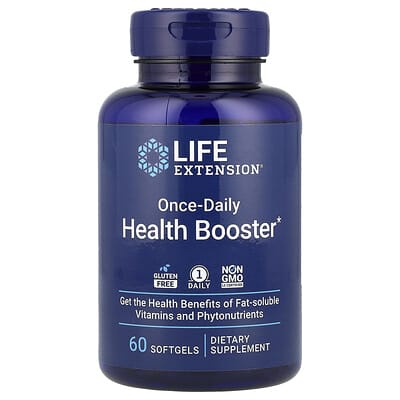 Once-Daily Health Booster, 60 мягких капсул