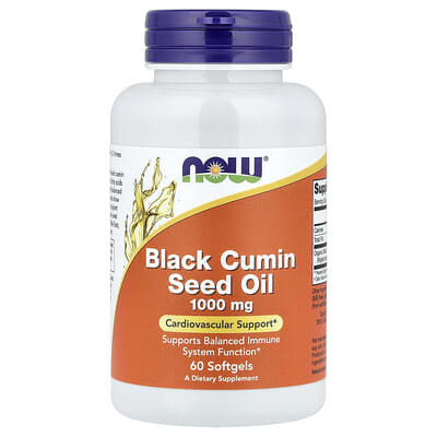 Black Cumin Seed Oil, 1,000 mg, 60 Softgels
