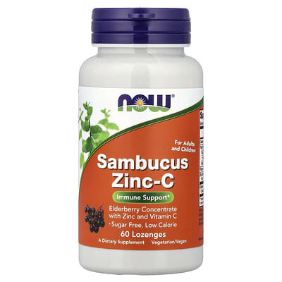 Sambucus Zinc-C, 60 Lozenges