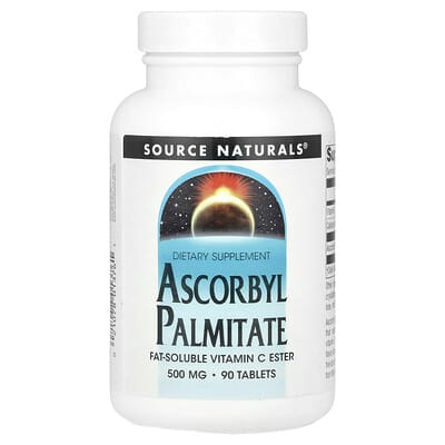 Ascorbyl Palmitate, 500 mg, 90 таблеток