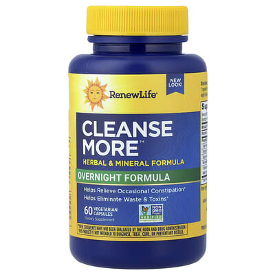 Cleanse More™, 60 вегетарианских капсул