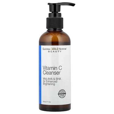 Очищающее средство с витамином C, Гель для сияния кожи, 6 fl oz (177 ml)