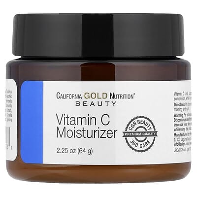 Увлажняющий крем с витамином C, легкий осветляющий крем, 2.25 oz (64 g)