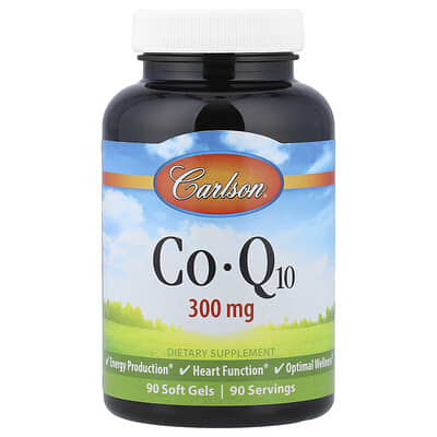 CoQ10, 300 mg, 90 мягких капсул