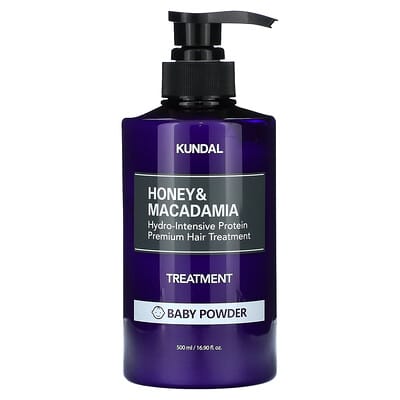 Honey & Macadamia, уход, Baby Powder, 16.9 fl oz (500 ml)
