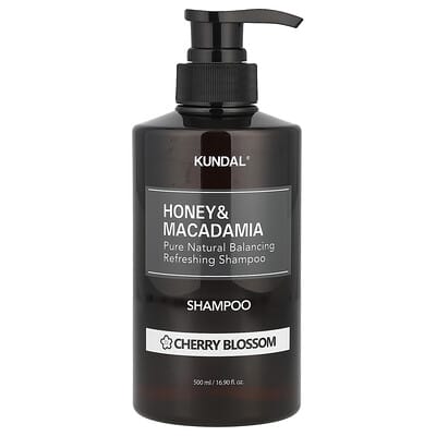Honey & Macadamia, Shampoo, Cherry Blossom, 16.9 fl oz (500 ml)