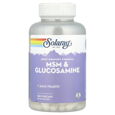 MSM & Glucosamine, 180 вегетарианских капсул
