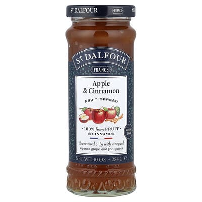 Fruit Spread, Apple & Cinnamon, 10 oz (284 g)