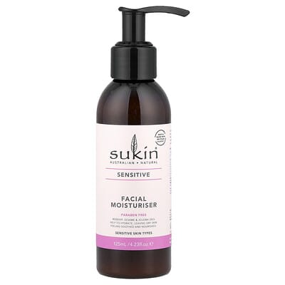 Facial Moisturiser, Sensitive, 4.23 fl oz (125 ml)