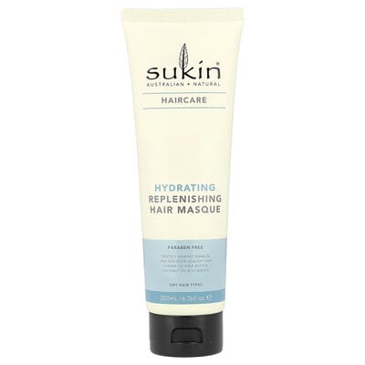 Haircare, Hydrating Replenishing Hair Masque, Dry Hair Types, 6.76 fl oz (200 ml)