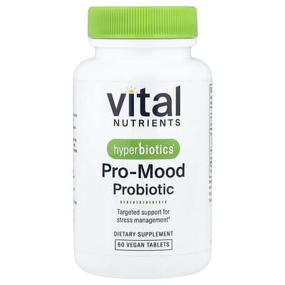 Пробиотик Hyperbiotics®, Pro-Mood, 60 веганских таблеток