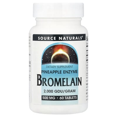 Bromelain, 500 mg, 60 таблеток