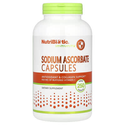 Sodium Ascorbate, 250 Vegan Capsules