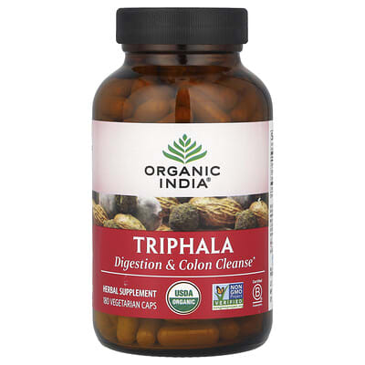 Triphala, 180 вегетарианских капсул