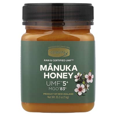 Manuka Honey, UMF™ 5+, MGO 83+, 35.2 oz (1 kg)