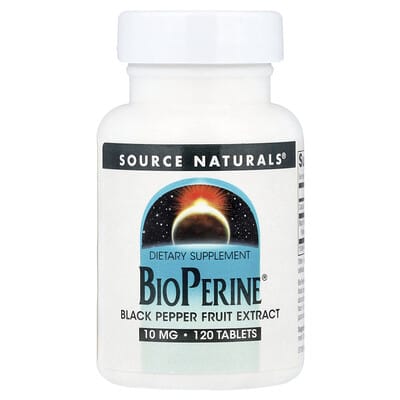 BioPerine®, 10 mg, 120 таблеток