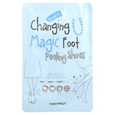Changing U Magic Foot Peeling Shoes, 1 пара, 0.60 oz (17 g) каждая