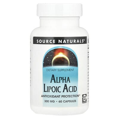 Alpha Lipoic Acid, 300 mg, 60 Capsules