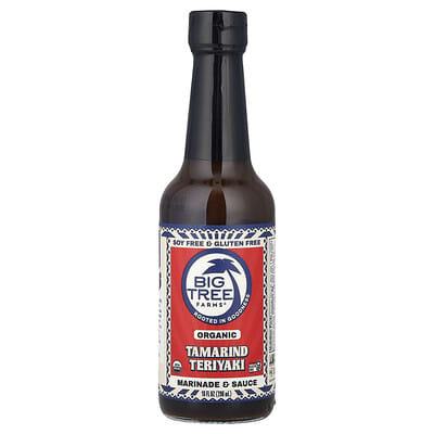 Big Tree Farms Organic Tamarind Teriyaki, Marinade & Sauce, 10 fl oz (296 ml) маринад и соус терияки с тамариндом