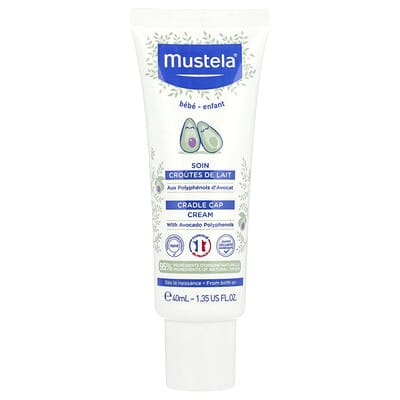 Cradle Cap Cream, Fragrance Free, 1.35 fl oz (40 ml)