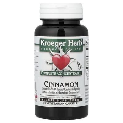 Complete Concentrates, Cinnamon, 90 Vegetarian Capsules