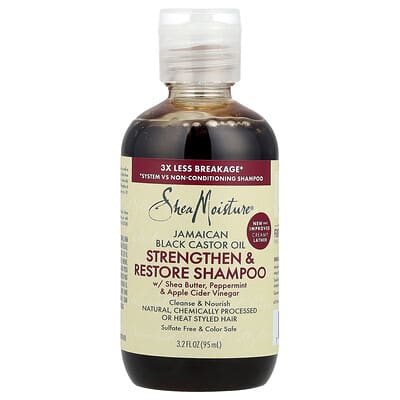 Jamaican Black Castor Oil, шампунь для укрепления и восстановления, 3.2 fl oz (94 ml)