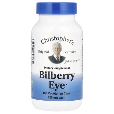 Bilberry Eye, 100 вегетарианских капсул