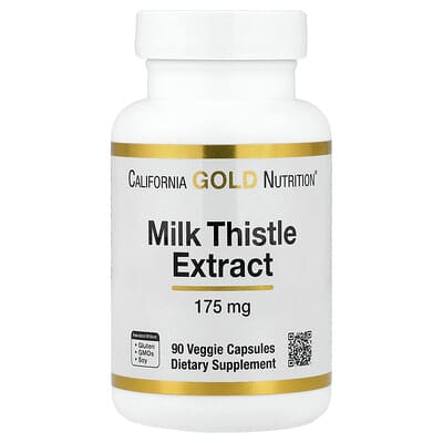 Milk Thistle Extract, 175 mg, 90 Veggie Capsules