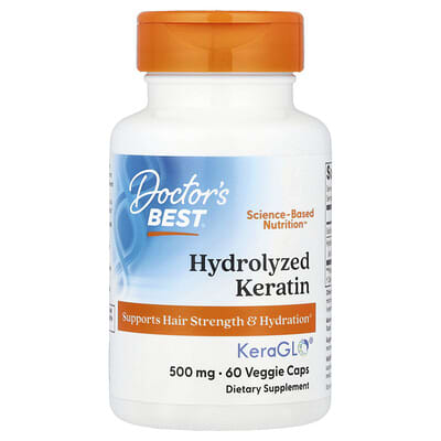 Hydrolyzed Keratin, 500 mg, 60 Veggie Caps