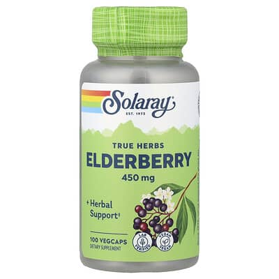 True Herbs бузина, 100 вегетарианских капсул