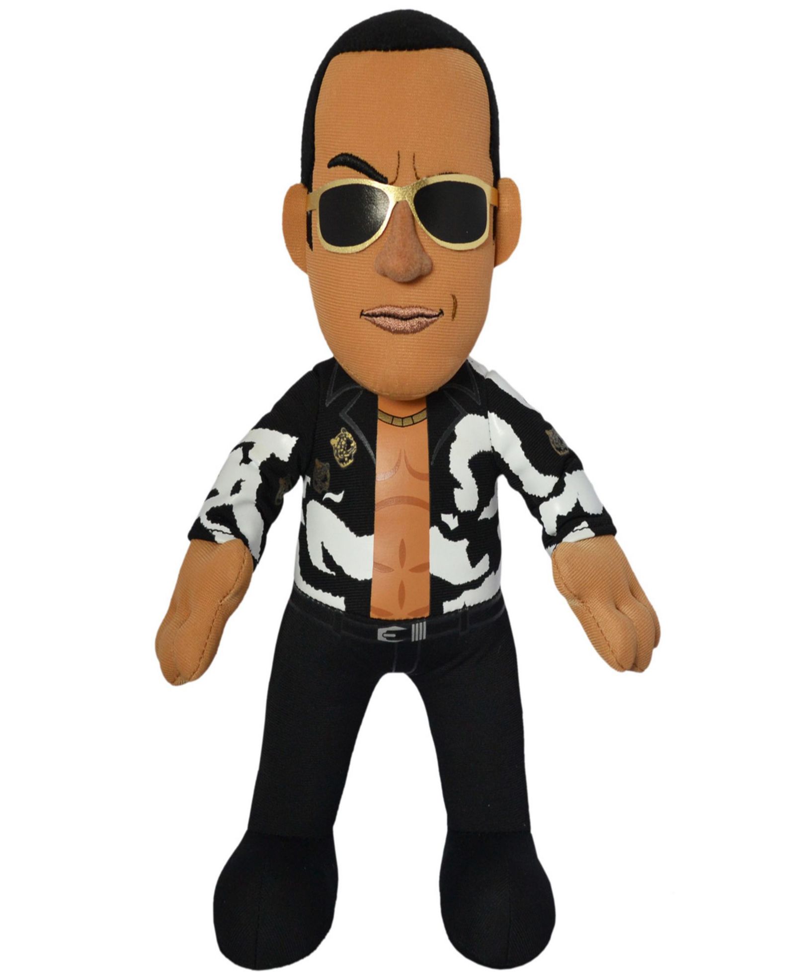 Плюшевая фигурка Bleacher Creatures WWE Old School The Rock