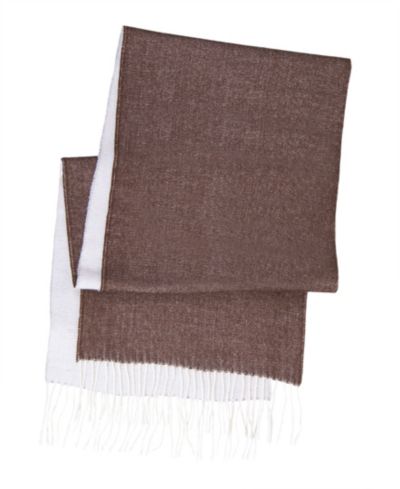 Simply Natural Женский Alpaca-Wool Double Face Reversible Scarf