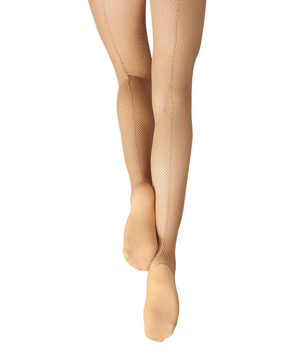 Женские колготки Capezio Professional Fishnet с швами