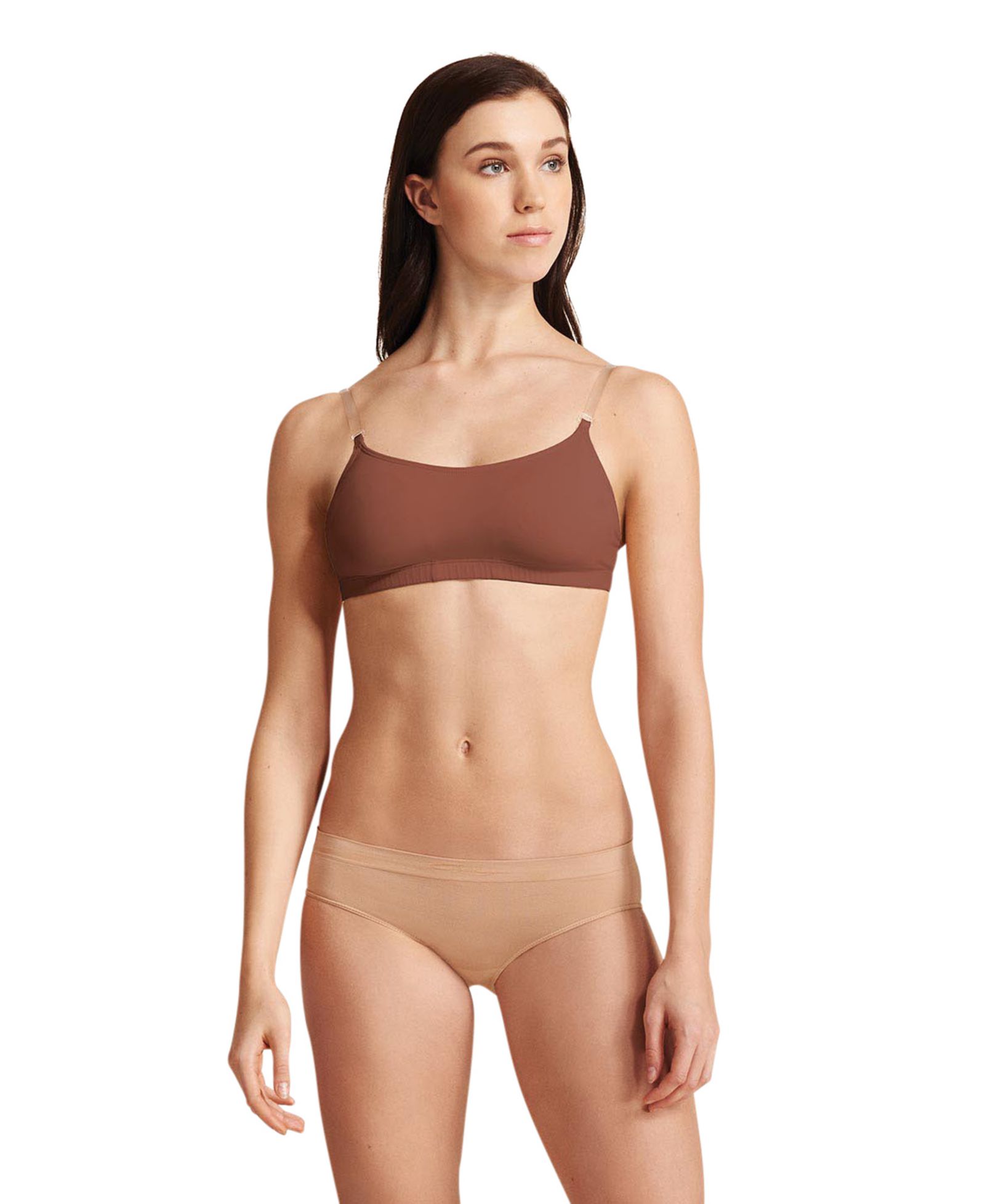 Женский топ-бюстгальтер Capezio Camisole с BraTek