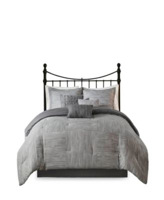 Madison Park Walter Seersucker комплект постельного белья, 7-Pc., King