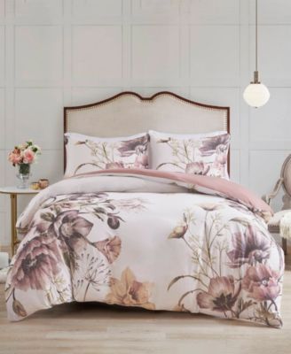 Madison Park Cassandra Cotton 3-Pc. Duvet Cover Set, Full/Queen