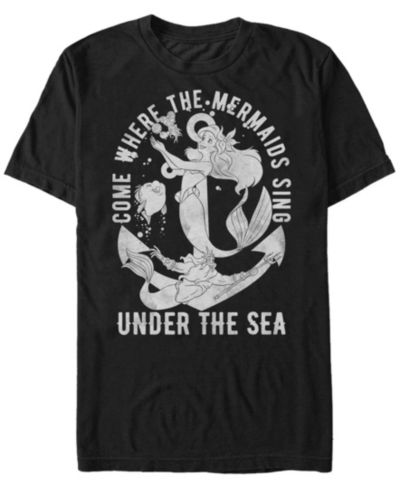 Мужская футболка Disney The Little Mermaid Hip Short Sleeve