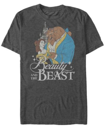 Мужская футболка Disney Beauty and The Beast с коротким рукавом