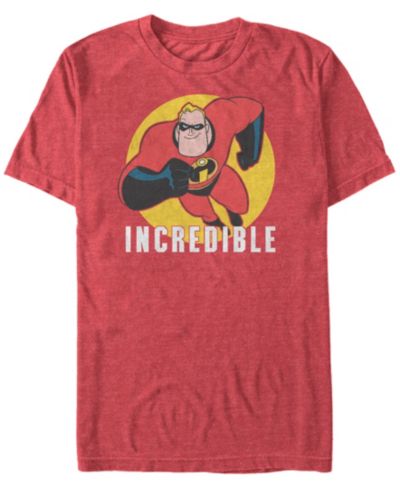 Мужская футболка Disney Pixar The Incredibles, Mr. Incredible Strong Pose Short Sleeve