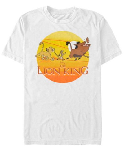 Мужская футболка Disney Men's Lion King Sunset Geometric Pride Short Sleeve T-Shirt