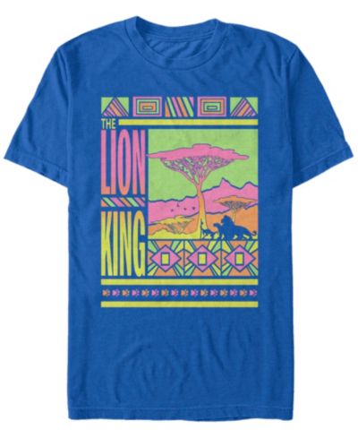 Мужская футболка Disney The Lion King с геометрическим логотипом