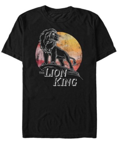 Мужская футболка Disney Lion King Simba In The Wind Pride Rock