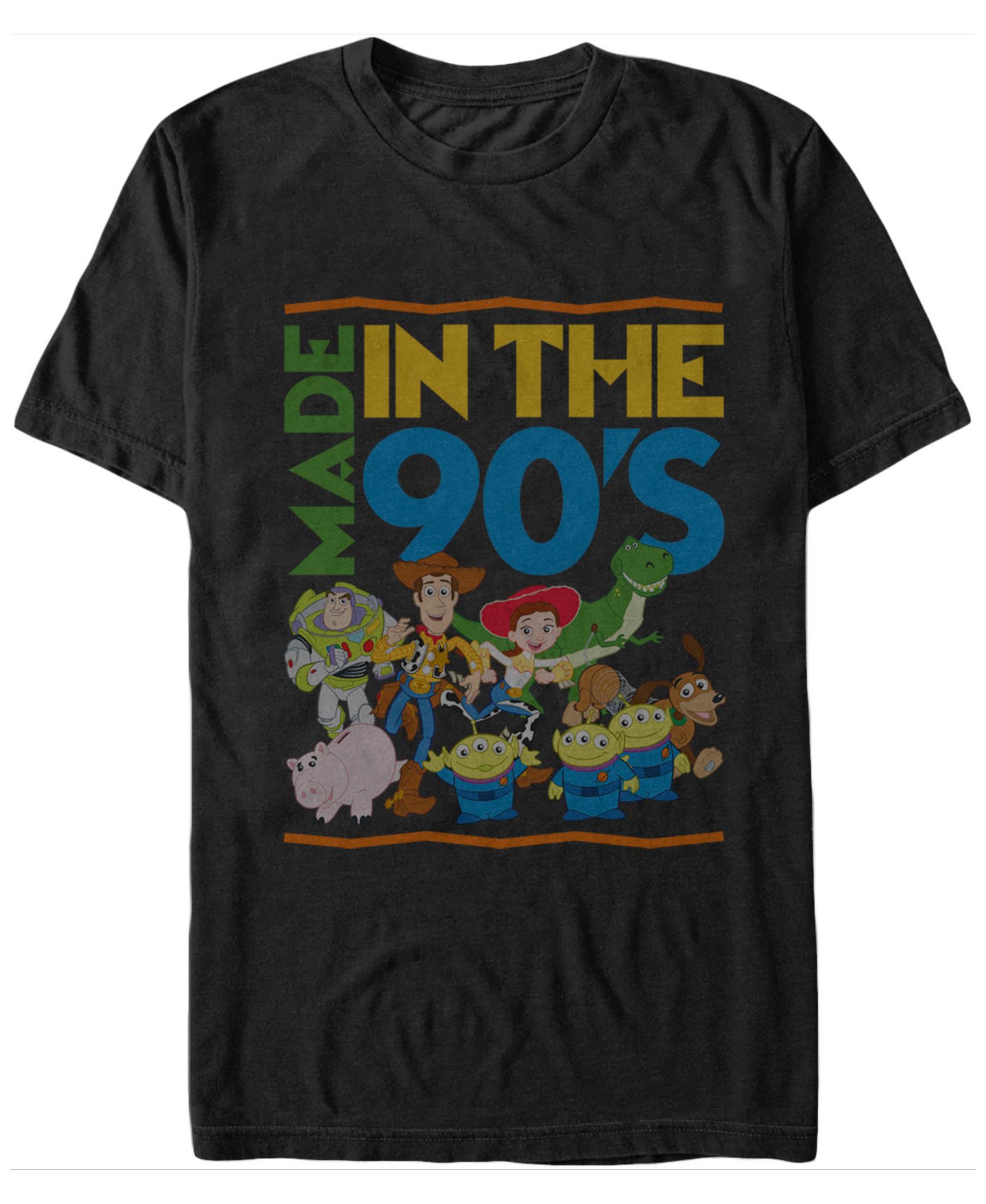 Мужская футболка Disney Pixar Toy Story Made in The 90's Short Sleeve T-Shirt