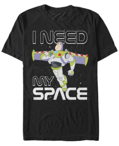 Мужская футболка Disney Pixar Toy Story Buzz Need Space с коротким рукавом